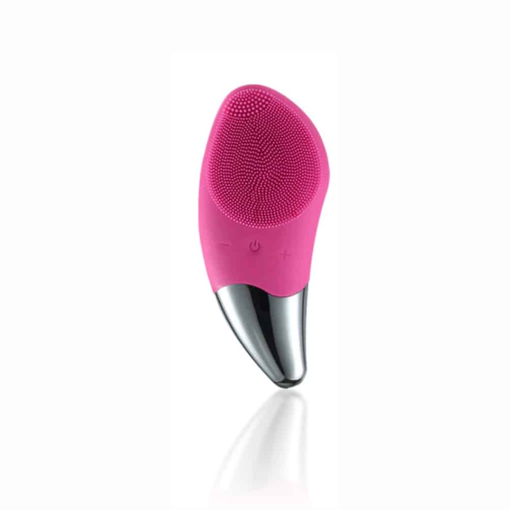 Cepillo Limpiador Facial de Silicona Recargable